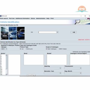 BMW ETK . spare parts lookup software