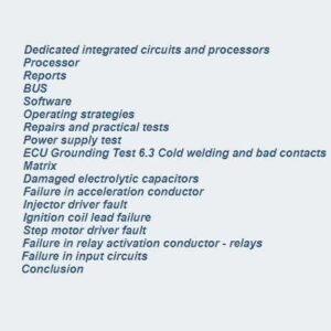 ECU Repair Course Study Guide